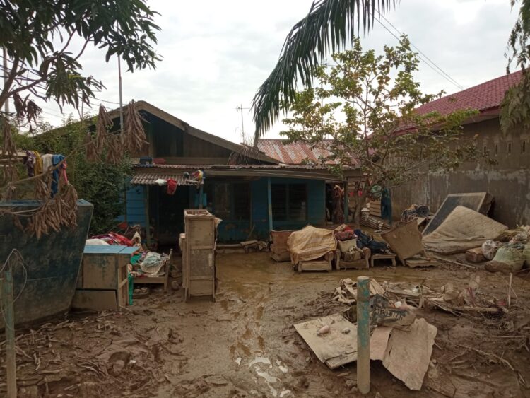 Hampir Dua Bulan Pasca Banjir, Kampung Mekar Jaya Aceh Tamiang Masih Babak Belur