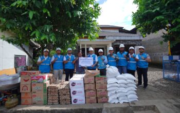 Bantuan YBM PLN Menguatkan Warga Desa Batu Hula Pascabencana