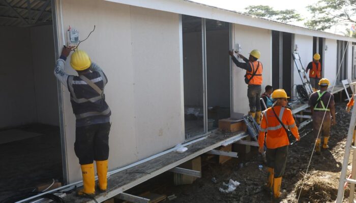 PLN Dukung Pembangunan Huntara Di Aceh Tamiang, Sambung Listrik Semua Rumah Dan Fasum