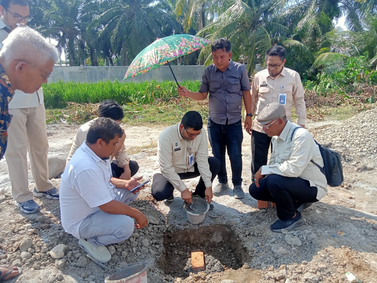 Direktur BGN RI Kunjungi Pembangunan SPPG Di Pantai Labu