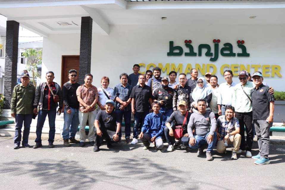 Diskusi Sambil Ngopi, Kadis Kominfo Binjai Perkuat Hubungan Dengan Media