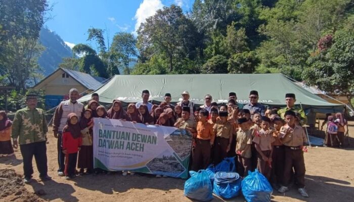 Dewan Dakwah Aceh Salurkan Bantuan Kemanusiaan Tahap Keempat