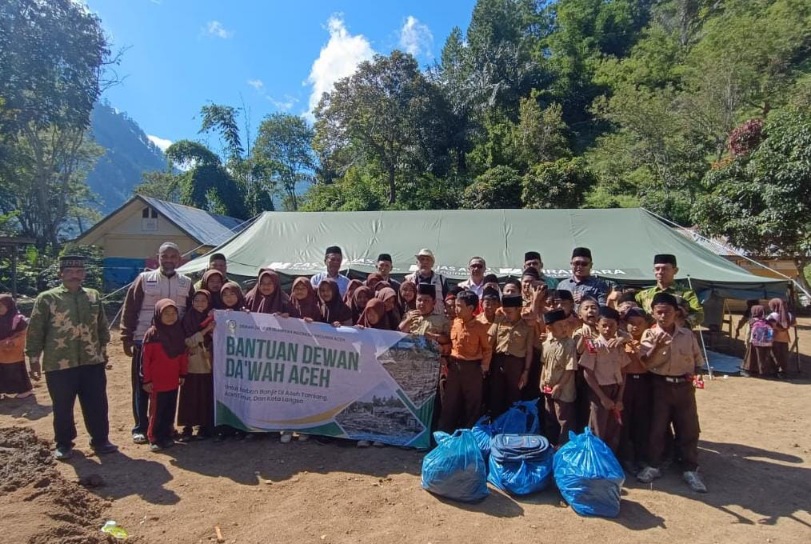 Dewan Dakwah Aceh Salurkan Bantuan Kemanusiaan Tahap Keempat