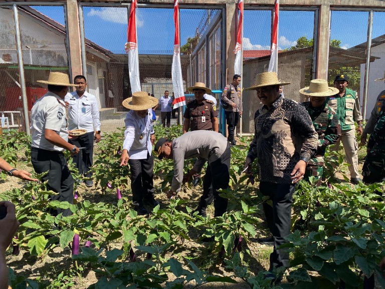 Kadis Pertanian Apresiasi Peran Lapas Kelas III Lhoknga Perkuat Ketahanan Pangan Aceh Besar