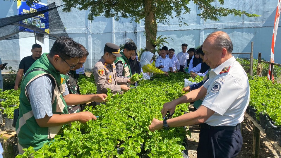 Lapas Meulaboh Ikuti Panen Raya Serentak Kemenimipas