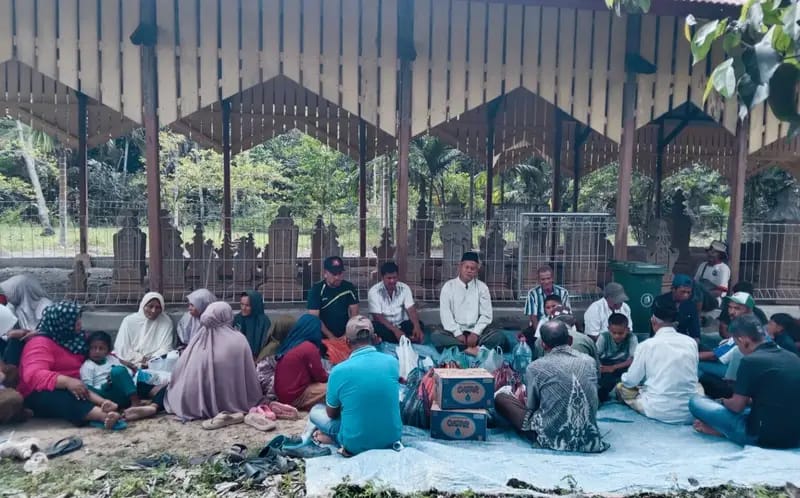 Poktan Meutuah Tuboeh Gampong Leu Ue Gelar Kenduri Blang, Doakan Panen Melimpah