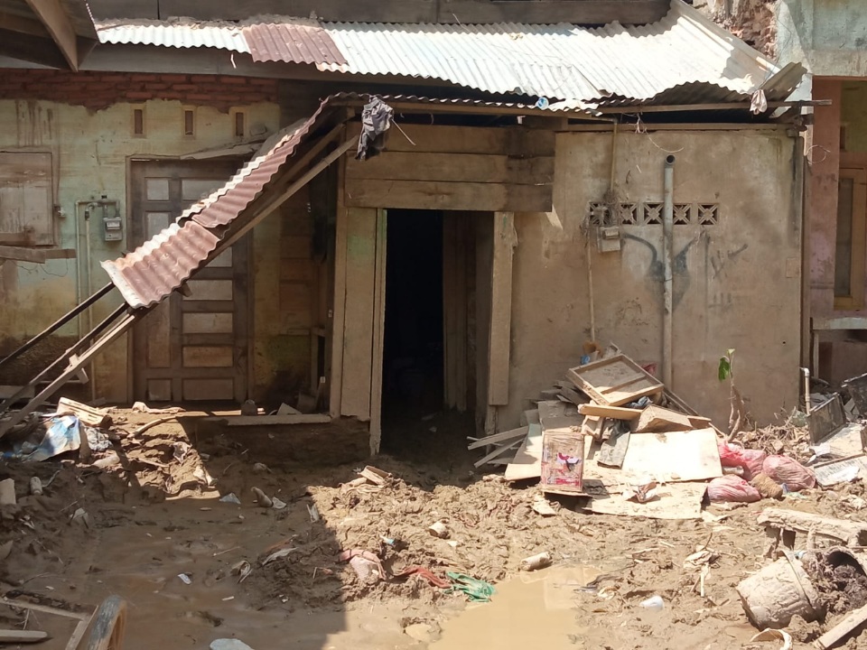 Pascabanjir Aceh Tamiang 2025, Kampung Kota Kualasimpang Masih Porak-poranda