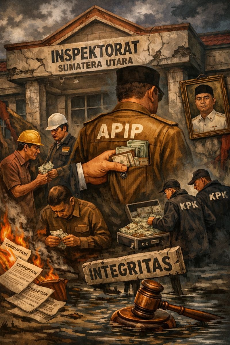 Jejak Hitam Inspektorat Sumut