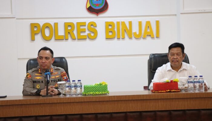 Kapolres Binjai Giat Silaturahmi Bersama 18 Tokoh Etnis Forum Pembauran Kebangsaan