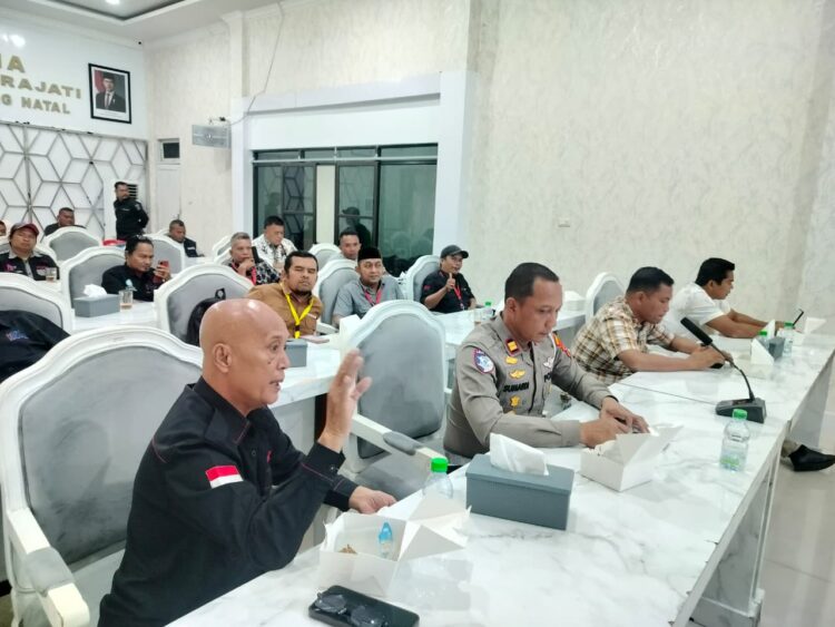 Coffee Morning Dengan Wartawan Madina, Kapolres Prioritas Berantas PETI