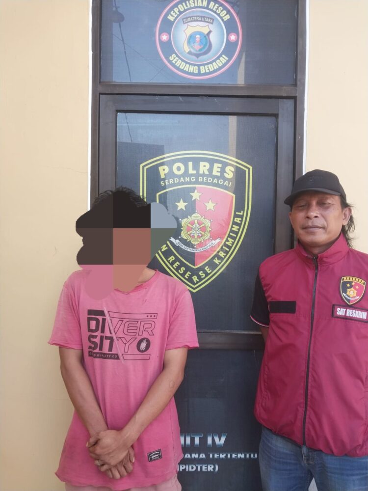 Sopir Angkot Viral Pamer Kelamin Diamankan Polres Sergai