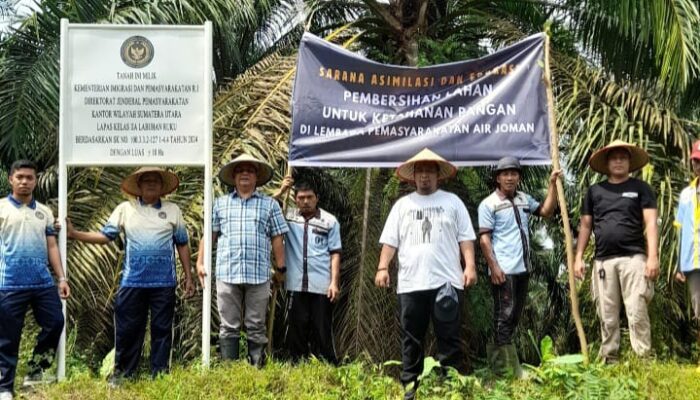 Lapas Labuhanruku Siapkan Program Ketahanan Pangan Dan Panen Raya