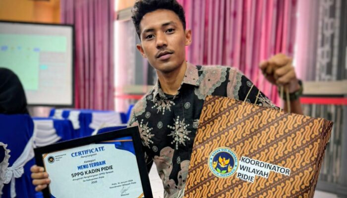 Menu Terbaik 2025 Jatuh ke SPPG Kadin Pidie