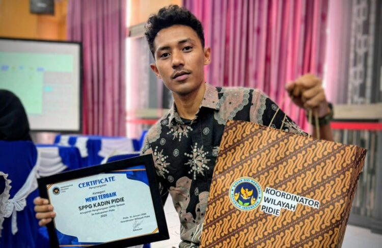 Menu Terbaik 2025 Jatuh ke SPPG Kadin Pidie