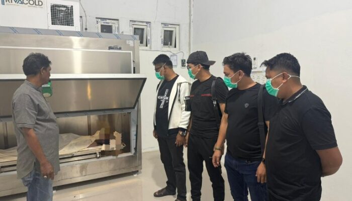 Tidak Ada Kekerasan, Polres Nagan Serahkan Jenazah Dan Kendaraan Kepada Pihak Perusahaan