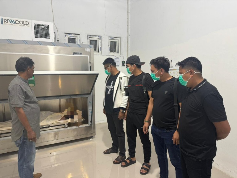 Tidak Ada Kekerasan, Polres Nagan Serahkan Jenazah Dan Kendaraan Kepada Pihak Perusahaan