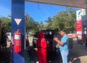 Polsek Natal Cek SPBU, Imbau Jangan Layani Pengisian BBM Subsidi ke Wadah Tidak Sesuai