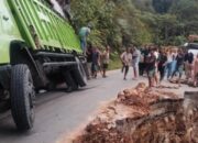 Gubsu Diminta Turun Tangan, Jalan Sopotinjak-Bulusoma Ada Tiga Titik Rawan Amblas