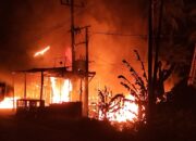 Dua Rumah di Kotanopan Ludes Terbakar, Tidak Ada Korban Jiwa