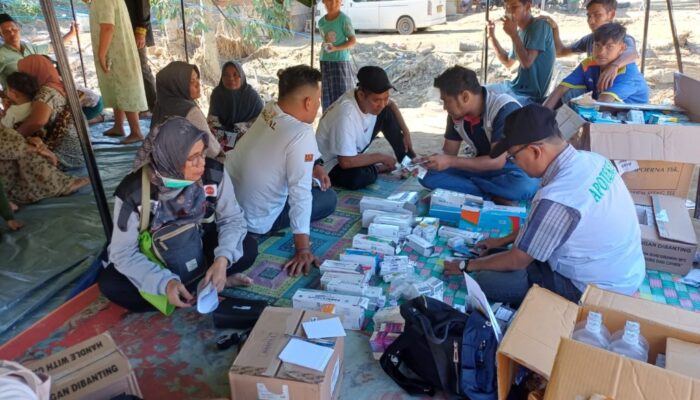 Hari Pertama Pelayanan: Tim EMT Terpadu Batch VI Dinkes Aceh Jangkau Wilayah Terpencil Dan Pengungsian