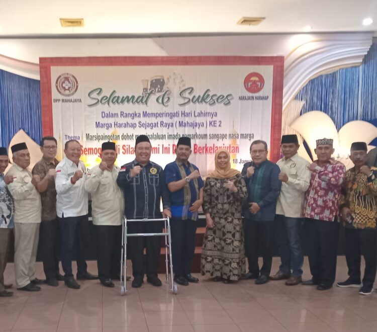 Mahajaya Rayakan Harlah ke-2, Rahudman Harahap Tegaskan Pentingnya Soliditas dan Silaturahmi