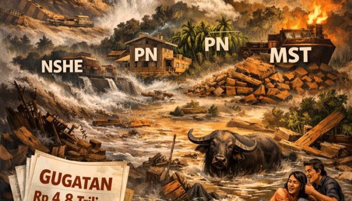 Menggugat Enam Korporasi “Dalang” Banjir Sumatera