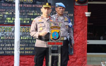 46 Personel Polres Binjai Terima Satya Lencana Pengabdian Polri