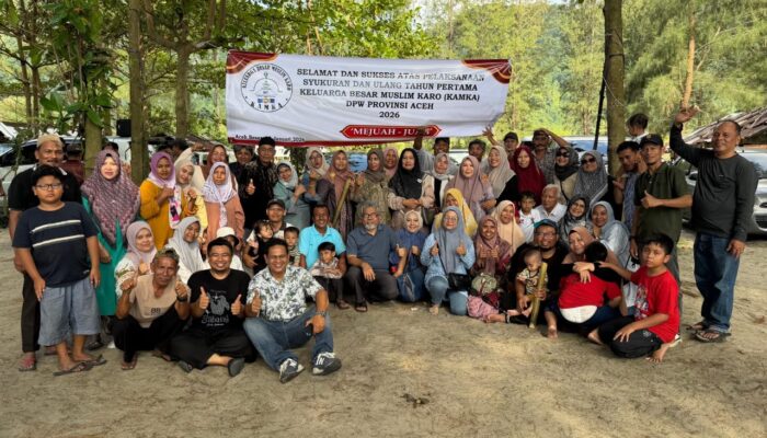 Keluarga Muslim Karo Aceh Gelar Syukuran Milad Pertama