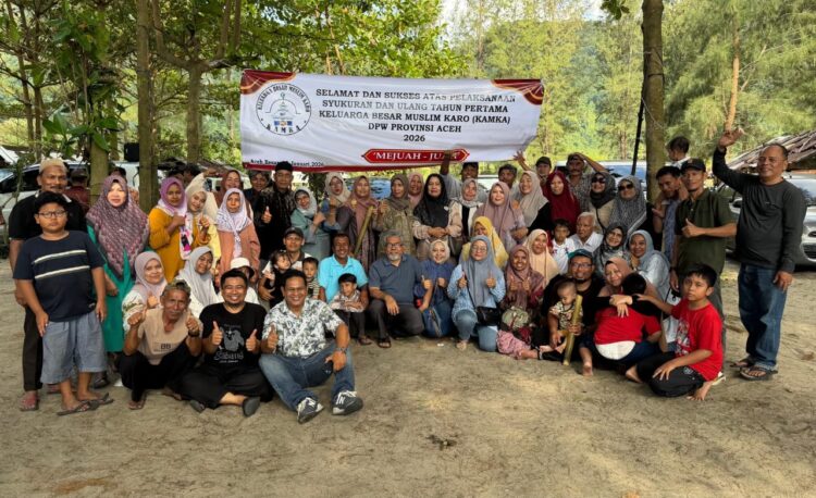 Keluarga Muslim Karo Aceh Gelar Syukuran Milad Pertama