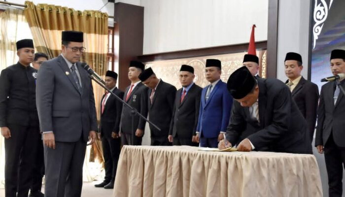 Ruslan Ramadhan Dilantik sebagai Kepala BKPSDM, Bupati Aceh Tengah Tekankan Integritas dan Respons Pascabencana