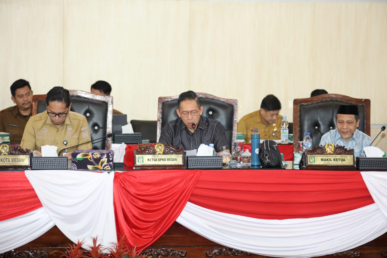 DPRD Kota Medan Sampaikan Laporan Reses IV Masa Persidangan I Tahun Sidang 2025-2026