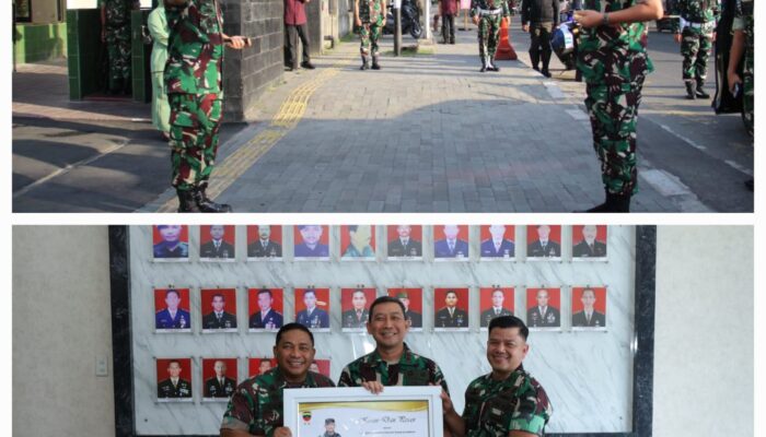 Pangdam l/BB Dan Ketua Persit KCK Daerah l/BB Kunker Ke Kodim 0201/Medan