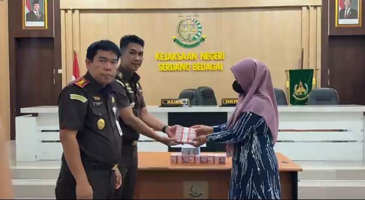 Kasus Kredit Macet Selamet Dieksekusi, Kejari Sergai Terima Pengembalian Uang Negara Rp450 Juta