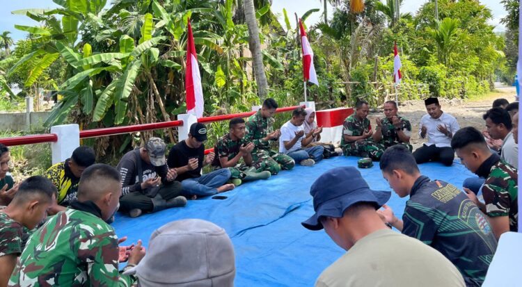 TNI Rampungkan Jembatan Aramco Di Juli