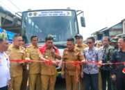 Dua Bus Perintis Dari Pemerintah Pusat Resmi Beroperasi di Deliserdang