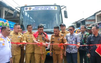 Dua Bus Perintis Dari Pemerintah Pusat Resmi Beroperasi di Deliserdang