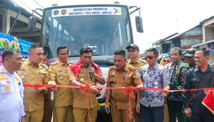 Dua Bus Perintis Dari Pemerintah Pusat Resmi Beroperasi di Deliserdang