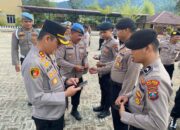 Antisipasi Judi Online, Kapolres Tapteng Sidak Mendadak Ponsel Anggota