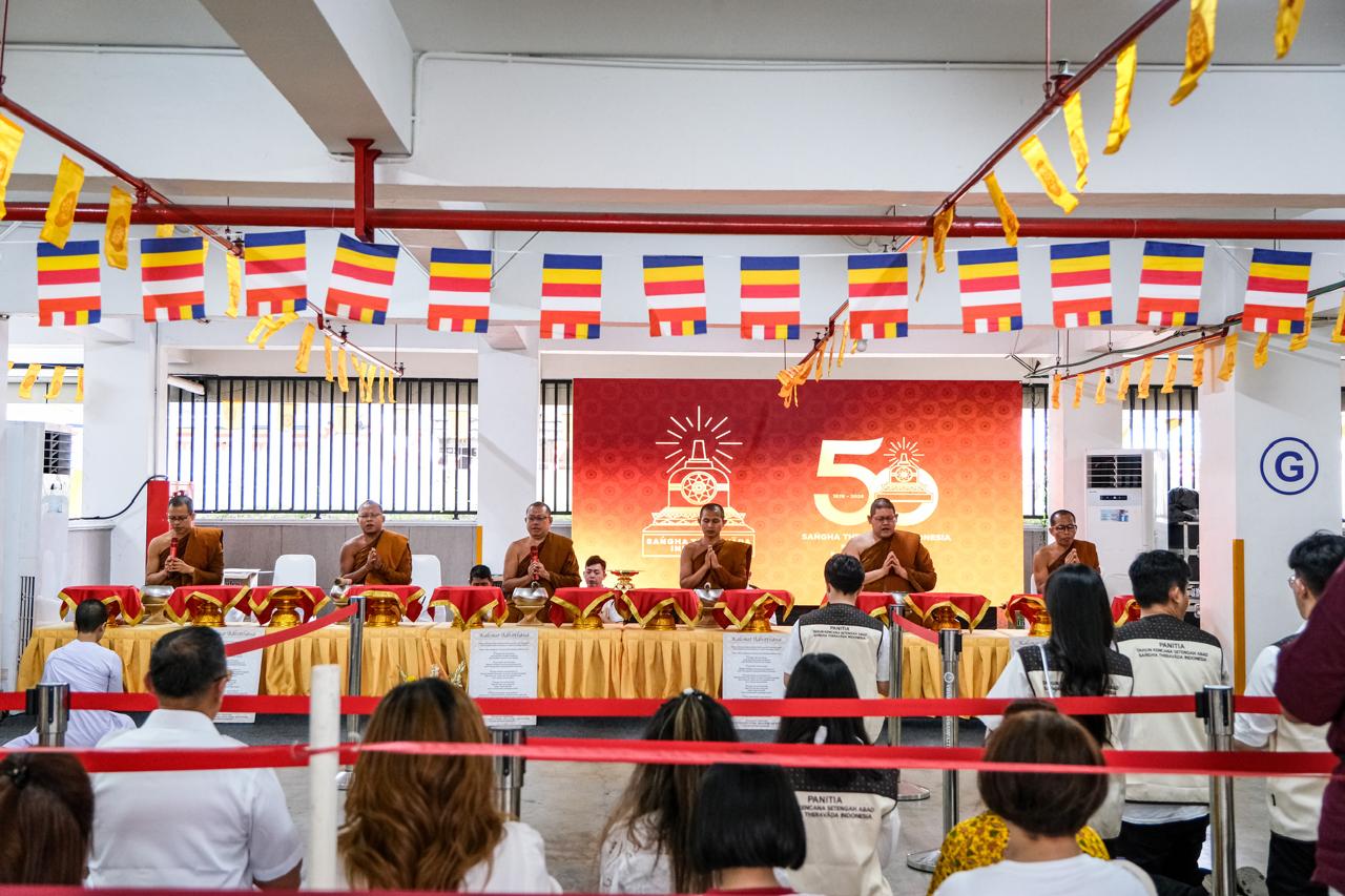 Pengecoran Rupang Buddha Nusantara Di Medan Tandai Setengah Abad Saṅgha Theravāda Indonesia