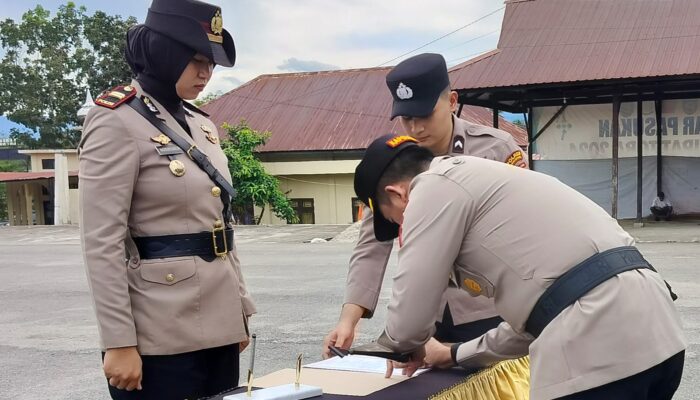 Iptu Nadya Ayu Nurlia Jadi Kapolsek Perempuan Pertama di Mandailing Natal
