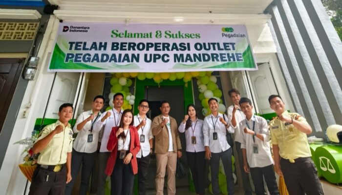 Outlet Pegadaian UPC Mandrehe Siap Layani Masyarakat Nias Barat