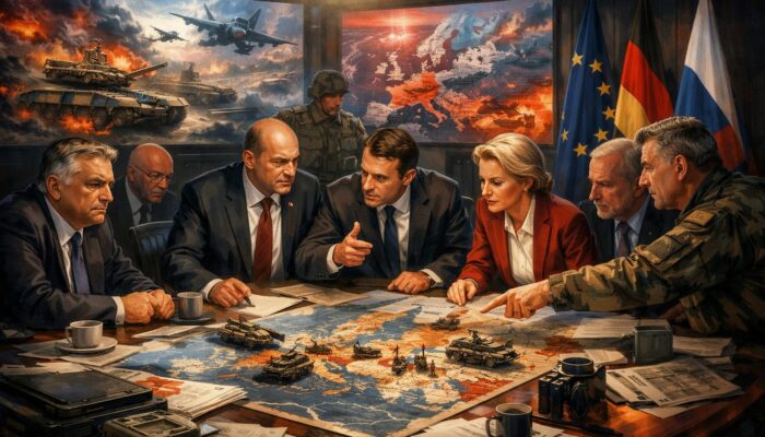 Genting, Pemimpin Eropa Rapat Persiapan Perang Dunia III