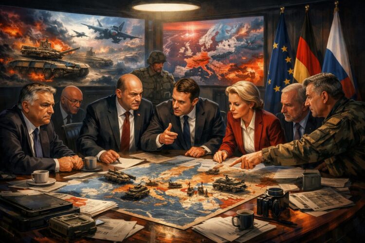 Genting, Pemimpin Eropa Rapat Persiapan Perang Dunia III