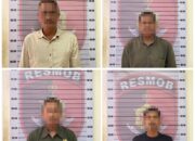 Polisi Ringkus 4 Pelaku Penyiraman Bensin di Kantor BPKD Aceh Selatan