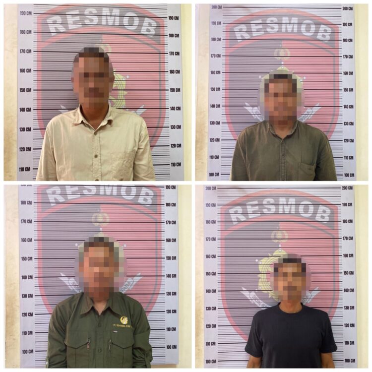 Polisi Ringkus 4 Pelaku Penyiraman Bensin di Kantor BPKD Aceh Selatan