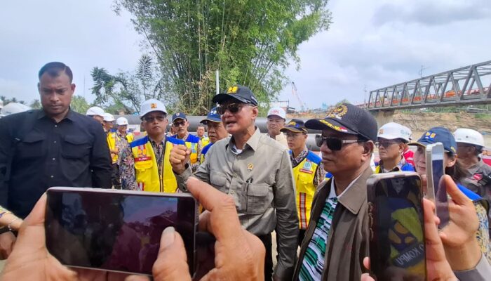 Menteri PU Dan Anggota Komisi V DPR RI HRD Resmikan Pembangunan Jembatan Jalinsum Di Aceh