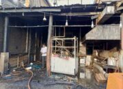 Tabung Gas Bocor, 1 Rumah Makan Di Samosir Terbakar