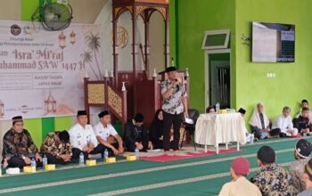 Peringati Isra Mikraj, Kalapas Binjai Ajak Warga Binaan Introspeksi Diri