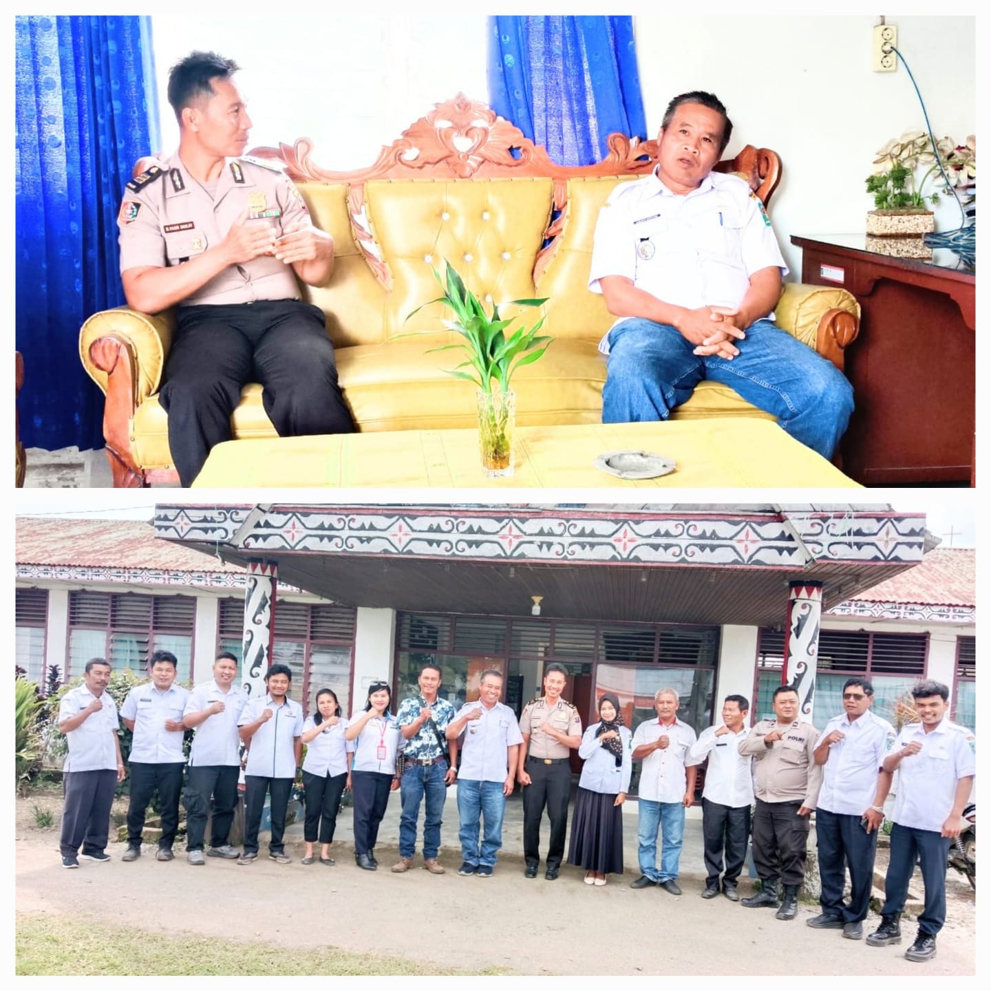 Mengawali Bakti Dengan Sinergi, Langkah Strategis Kapolsek Dolok Silau Wujudkan Kamtibmas Presisi