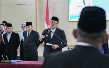 Lantik 15 Pimpinan Tinggi Tratama, Bupati Deliserdang: Yang Mempertahankan Jabatan Adalah Kinerja, Bukan Backing dan Uang